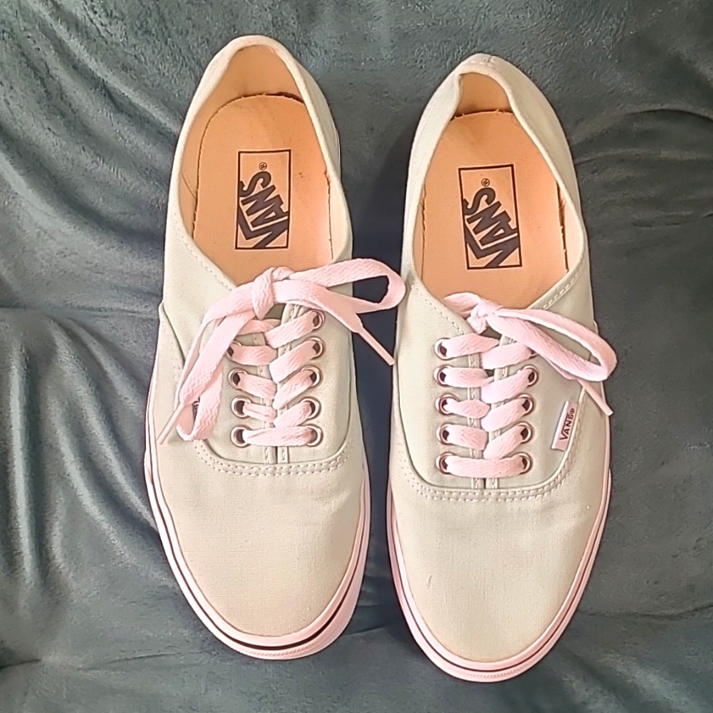 Vans Women's Mint Green Canvas Sneakers